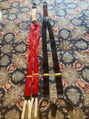 Set of 2 Trafalgar men’s suspender braces